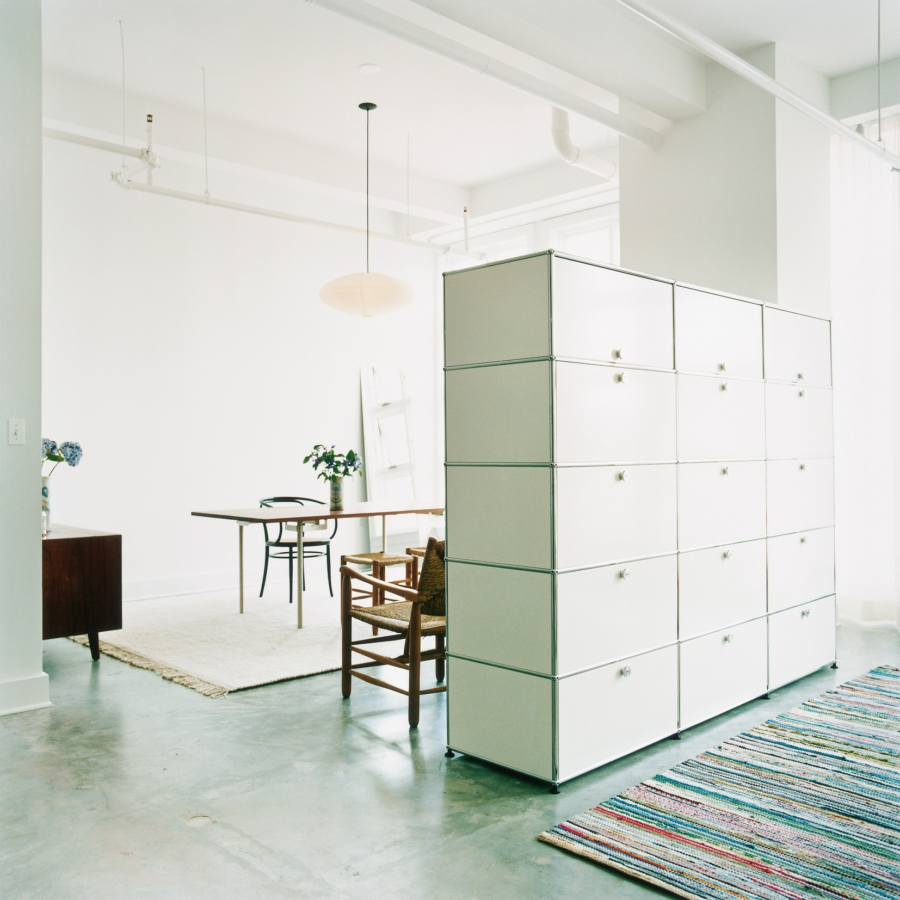 A04 USM Regal Roomdivider Raumtrenner Moebel Basel Innenarchitektur