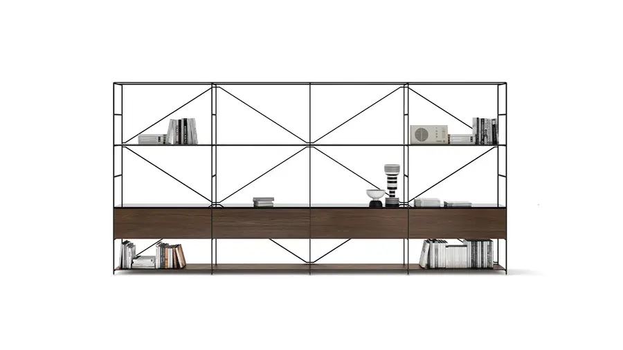 De Padova RIG modules shelving system bookcase Featured Image