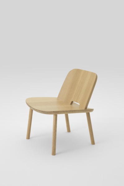 A04 Maruni Fugu Lounge Chair oak Moebel Basel Innenarchitektur